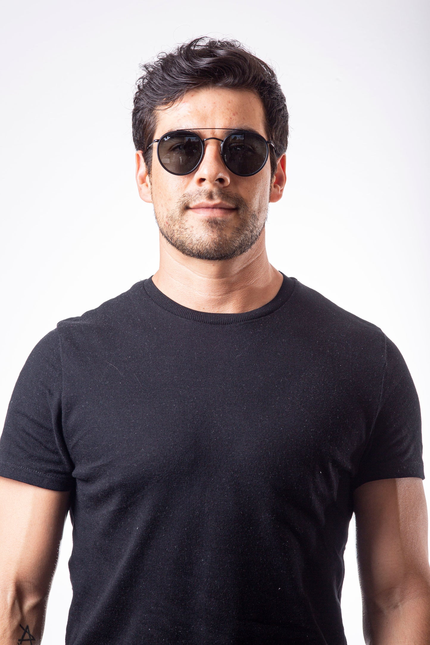 RAY BAN ROUND DOUBLE BRIDGE RB3647