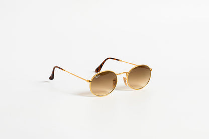 RAY BAN OVAL FLAT RB3547