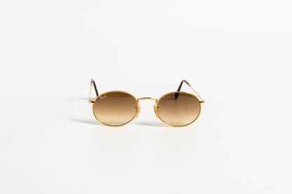 RAY BAN OVAL FLAT RB3547